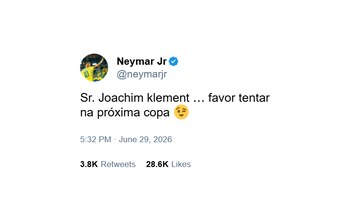 El tweet de Ney