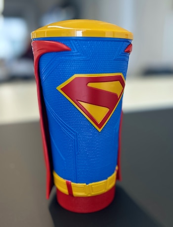 Vaso edición especial de Superman