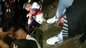 Jóvenes fueron heridos por el