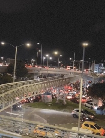 Desfile generó caos en la