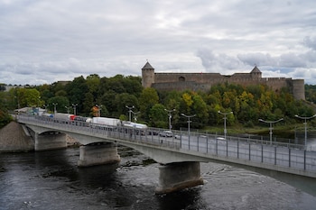 Una vista general del puente
