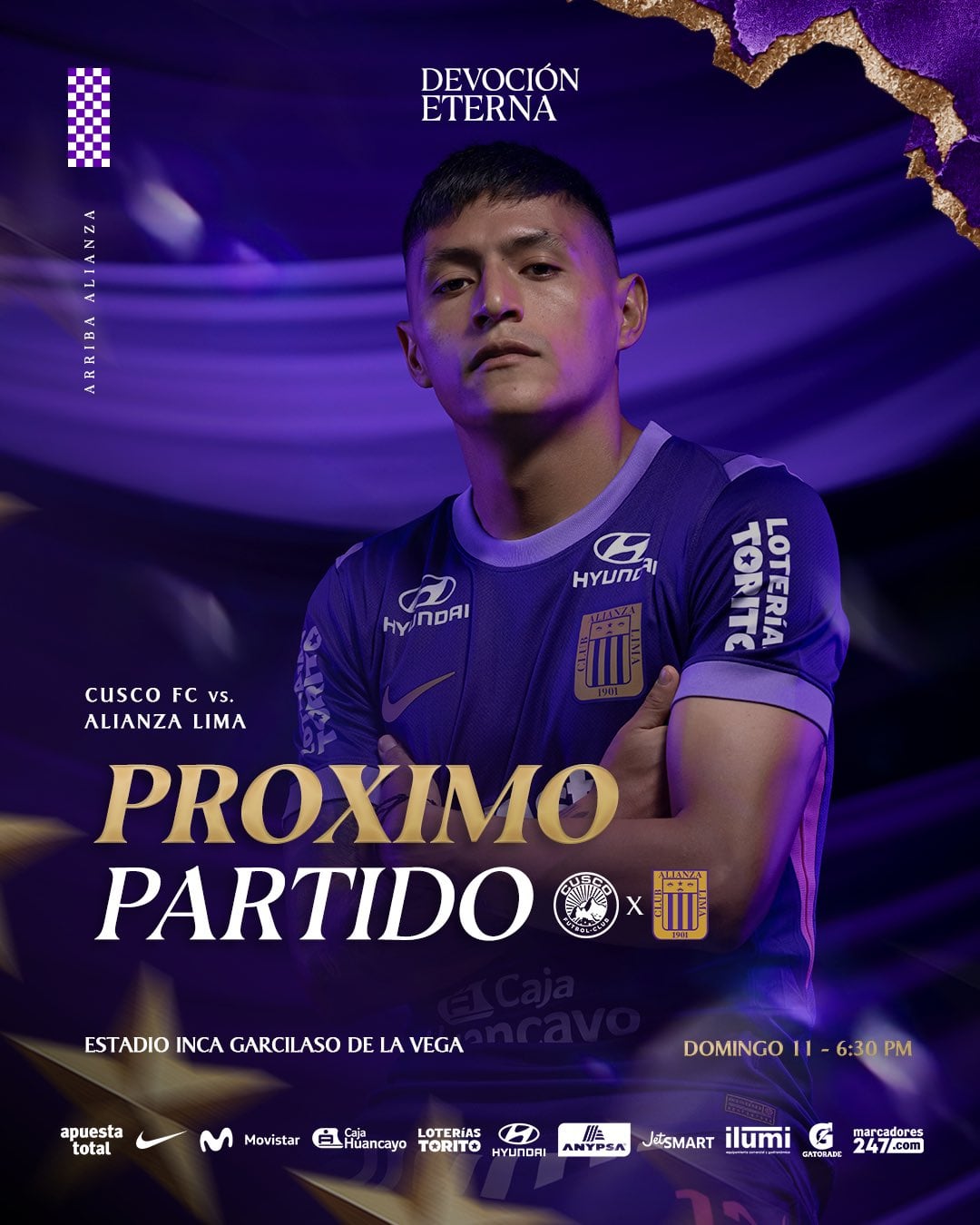 Alianza Lima buscará enlazar su segunda victoria en el torneo en una plaza complicada como es Cusco. Crédito: X Alianza Lima.