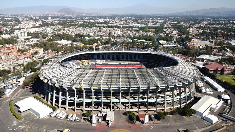 Foto de archivo del estadio Azteca. Ciudad de México, México. 20 de febrero de 2024.REUTERS/Henry Romero