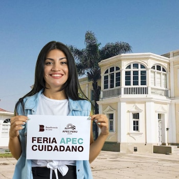 En APEC Ciudadano, los stands brindan información y recursos para emprendedores y mypes, integrando sectores como minería, pesca, agroindustria y textiles a un mercado internacional. (Difusión)
