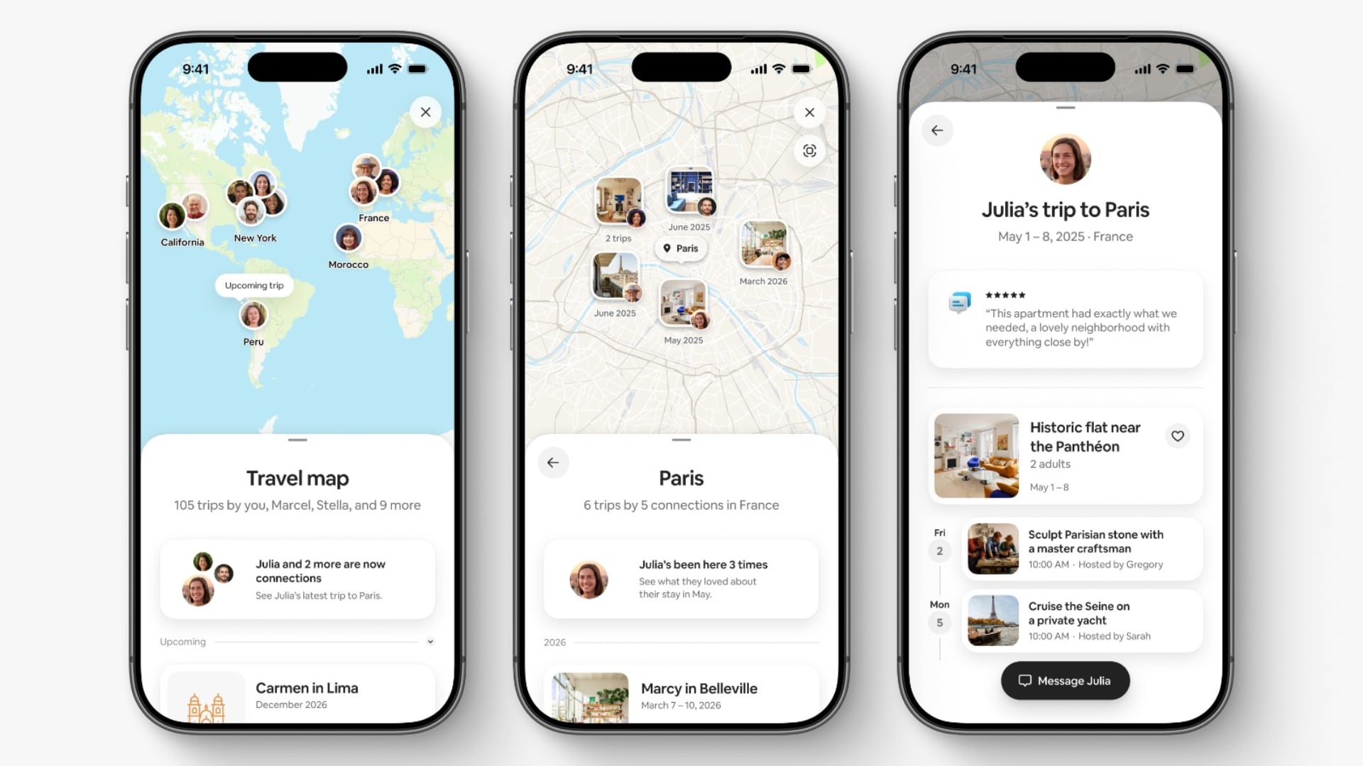 Las páginas de vecindario ofrecen información sobre actividades, gastronomía y movilidad en la zona elegida. (Airbnb)