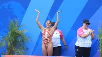 Camila Argumedo brilla con medalla de oro en la Natación Artística de los Juegos Centroamericanos y del Caribe 2026