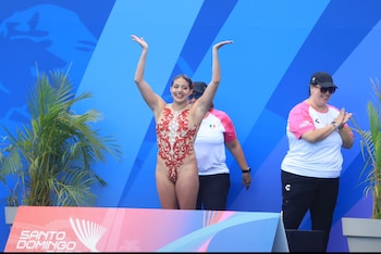 Diego Villalobos obtuvo la presea de plata dentro de la misma prueba en la rama masculina. (Comité Olímpico Mexicano)
