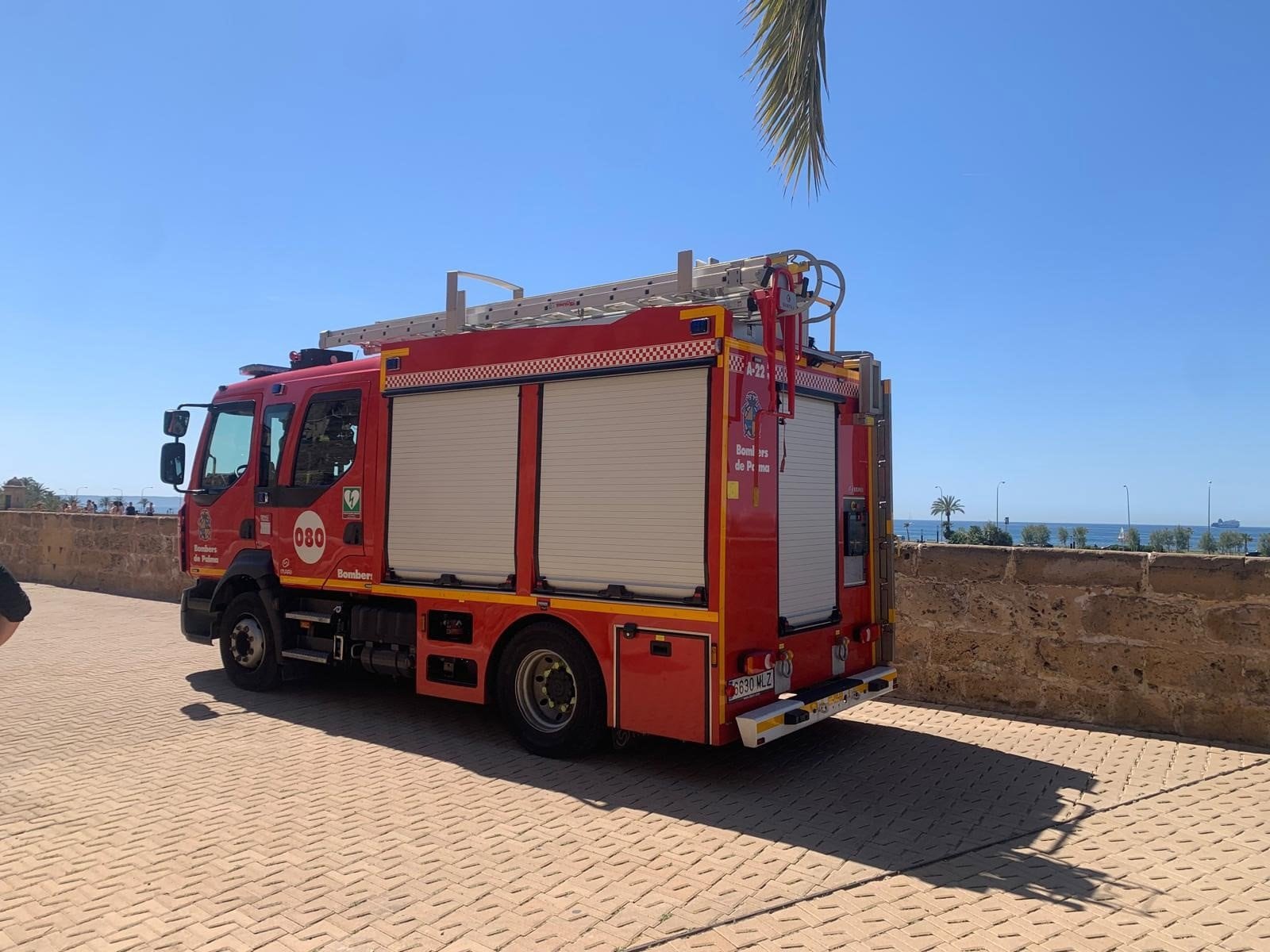 Un incendio calcina una vivienda en Palma