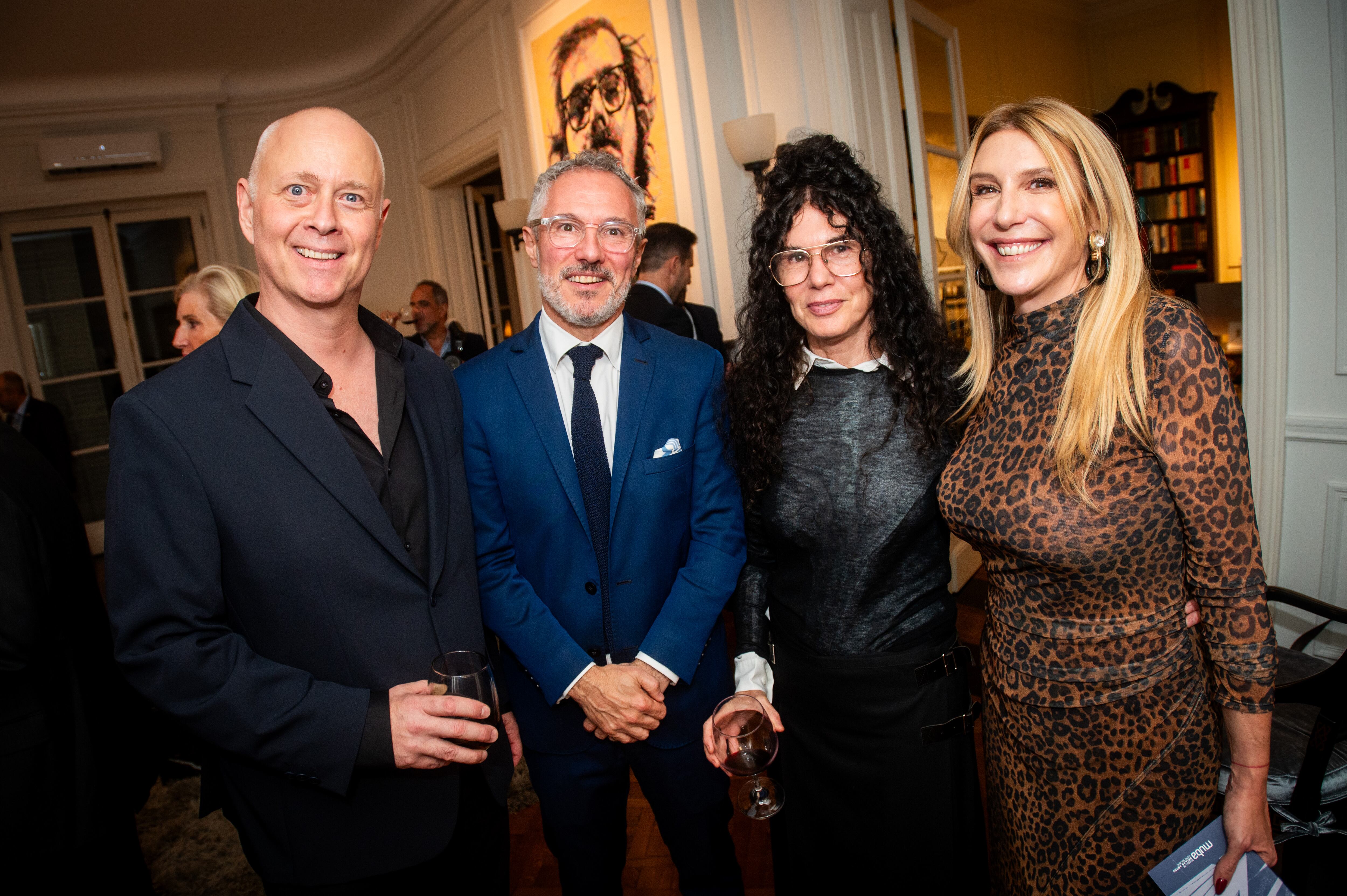 Dan Hallman, Mario Oyarzabal, Cynthia Cohen y Amalia Amoedo