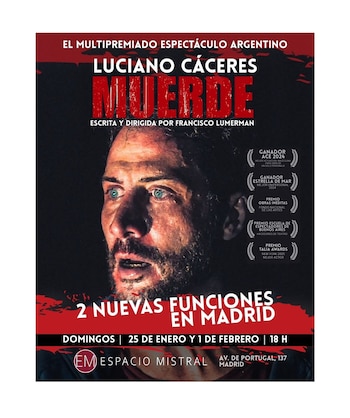 El actor argentino presenta su