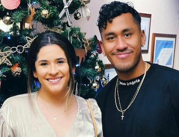 Renato Tapia y su esposa,