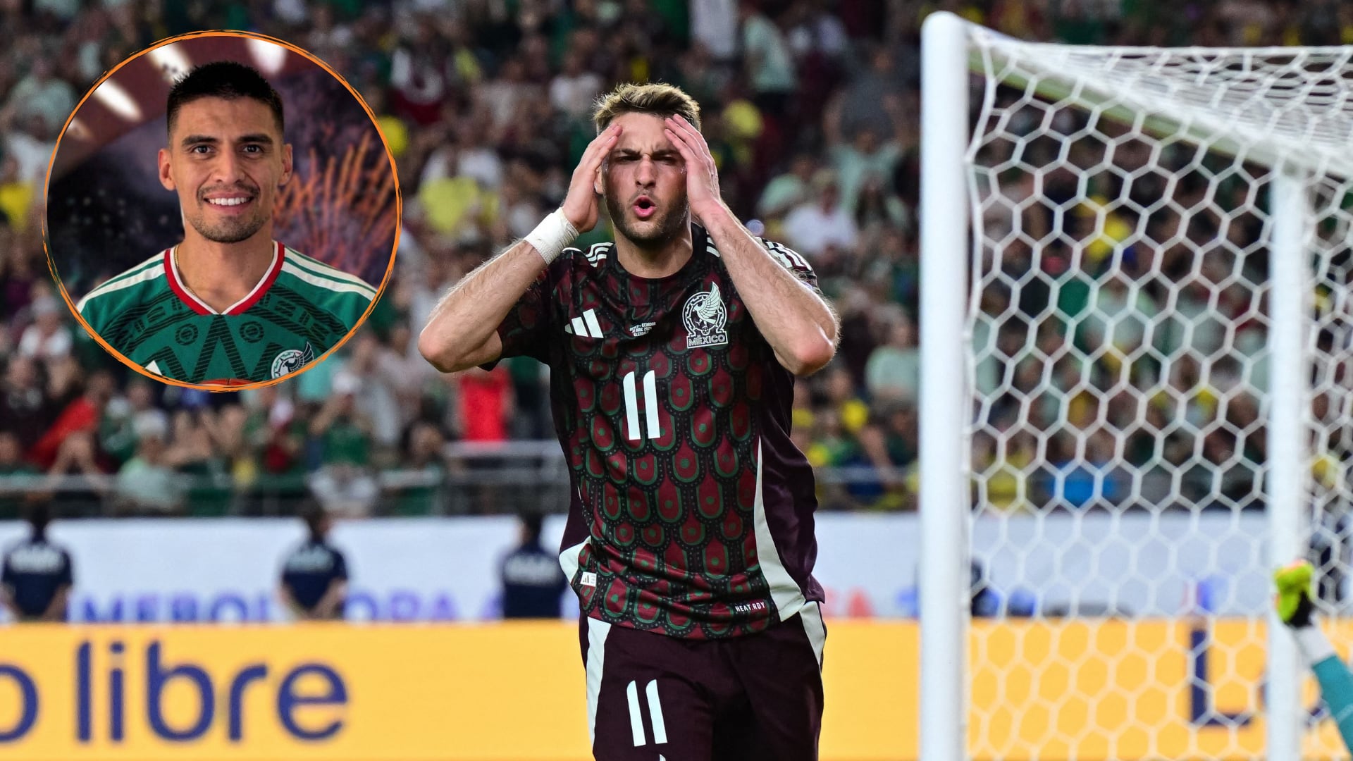 Con Raúl Jiménez prácticamente definido como titular, la inclusión de Guillermo Martínez y Armando González reconfigura la carrera por el puesto de delantero centro en la recta final de la carrera hacia el Mundial 2026. (Foto: Daniel Bartel-USA TODAY Sports)