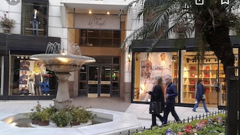 Área de ingreso en una