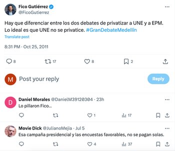 Federico Gutiérrez aseguró en el