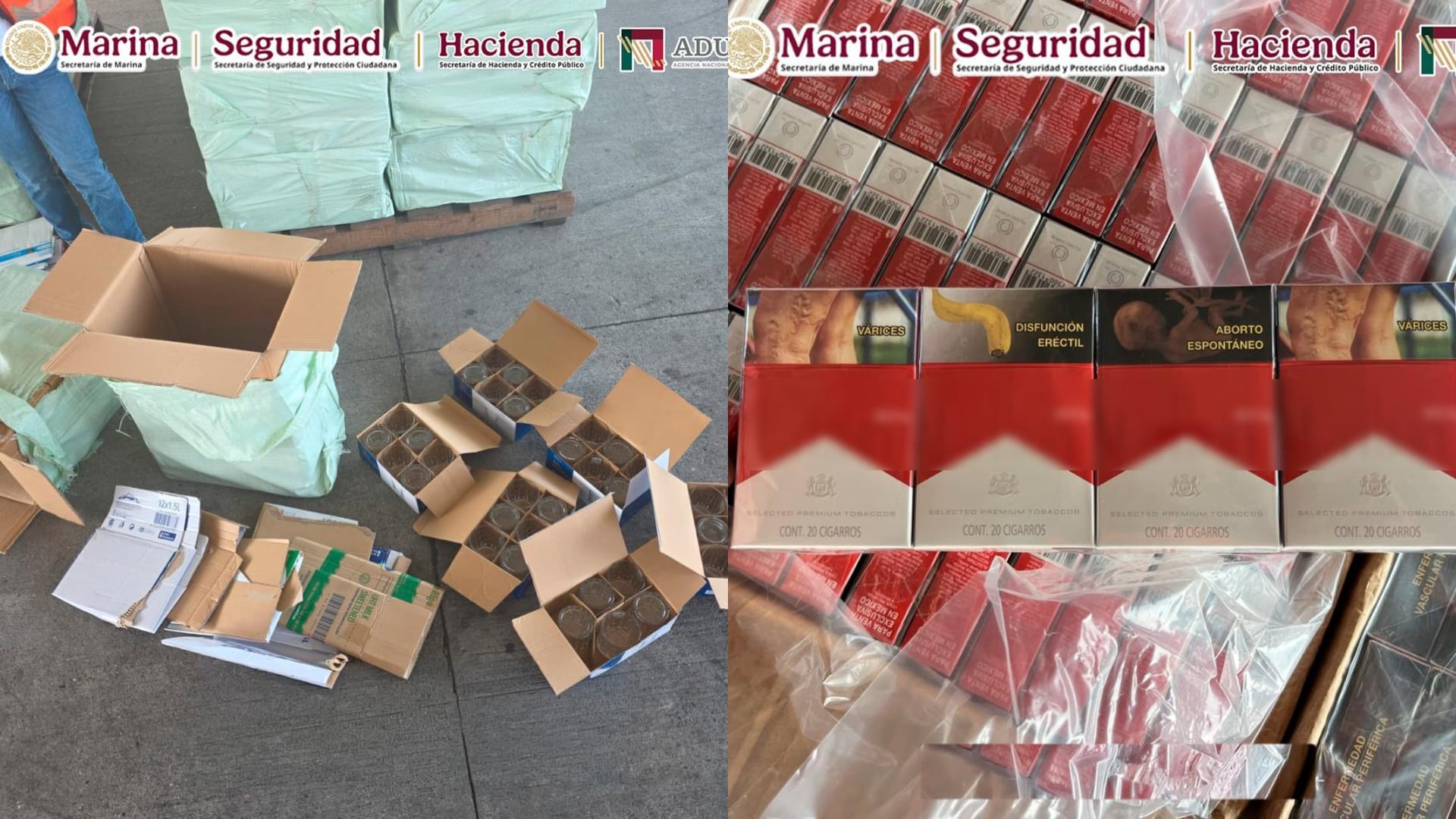 Aseguran autoridades casi 10 millones de cigarros apócrifos en Michoacán: el cargamento procedía de Asia