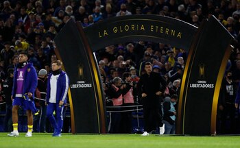 Se terminó la Copa para Boca y el ciclo de Battaglia en el club (REUTERS/Agustin Marcarian)
