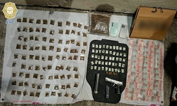 Con estos objetos fue detenido el primo de "El Irving" en la alcaldía Iztapalapa