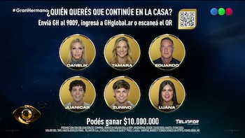 Los nominados son Danelik Galazán, Tamara Paganini, Eduardo Carrera, Juan Caruso, Franco Zunino y Luana Fernández