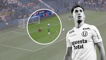 El increíble gol que perdió Martín Pérez Guedes tras jugadón de Sekou Gassama en Universitario vs Nacional por Copa Libertadores 2026
