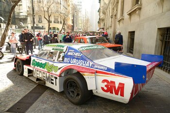 Hubo autos expuestos como esta