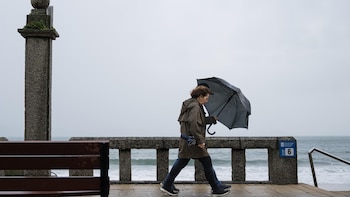 Un frente atlántico deja lluvias