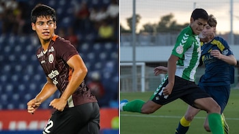 Rafael Guzmán jugó un amistoso con el primer equipo de Universitario y fue vendido a Real Betis de España, donde milita en la División de Honor Juvenil.