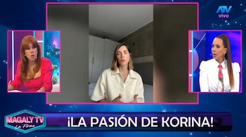 Korina Rivadeneira cuenta quién terminó su relación con Mario Hart y revela el duro punto de quiebre. Captura: Magaly TV La Firme.