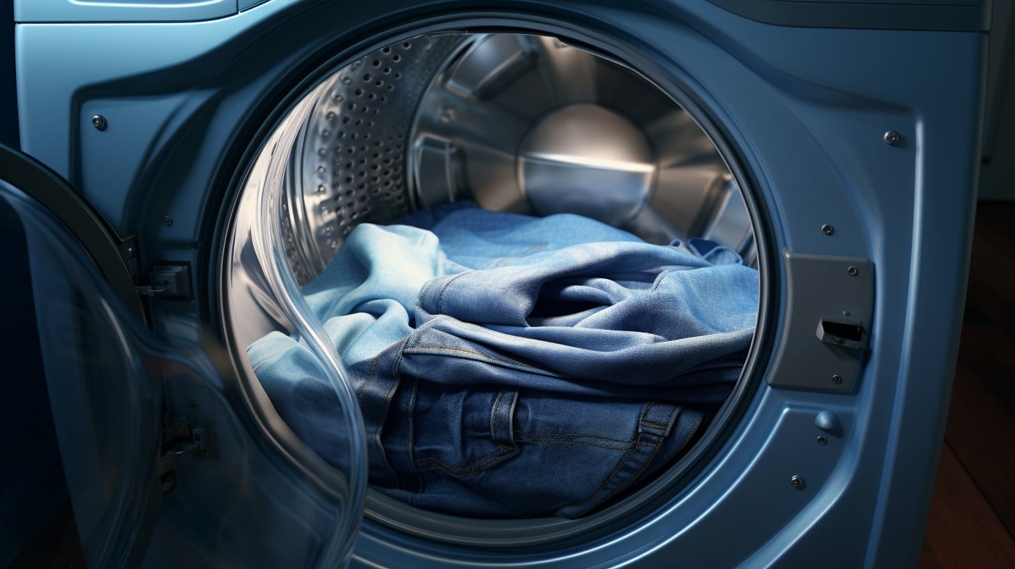 Dar vuelta los pantalones antes del lavado protege la superficie exterior del roce. (Imagen Ilustrativa Infobae)