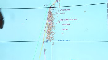 La pantalla muestra claramente la