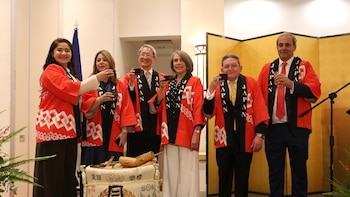 El embajador japonés Kazuhiro Nakai