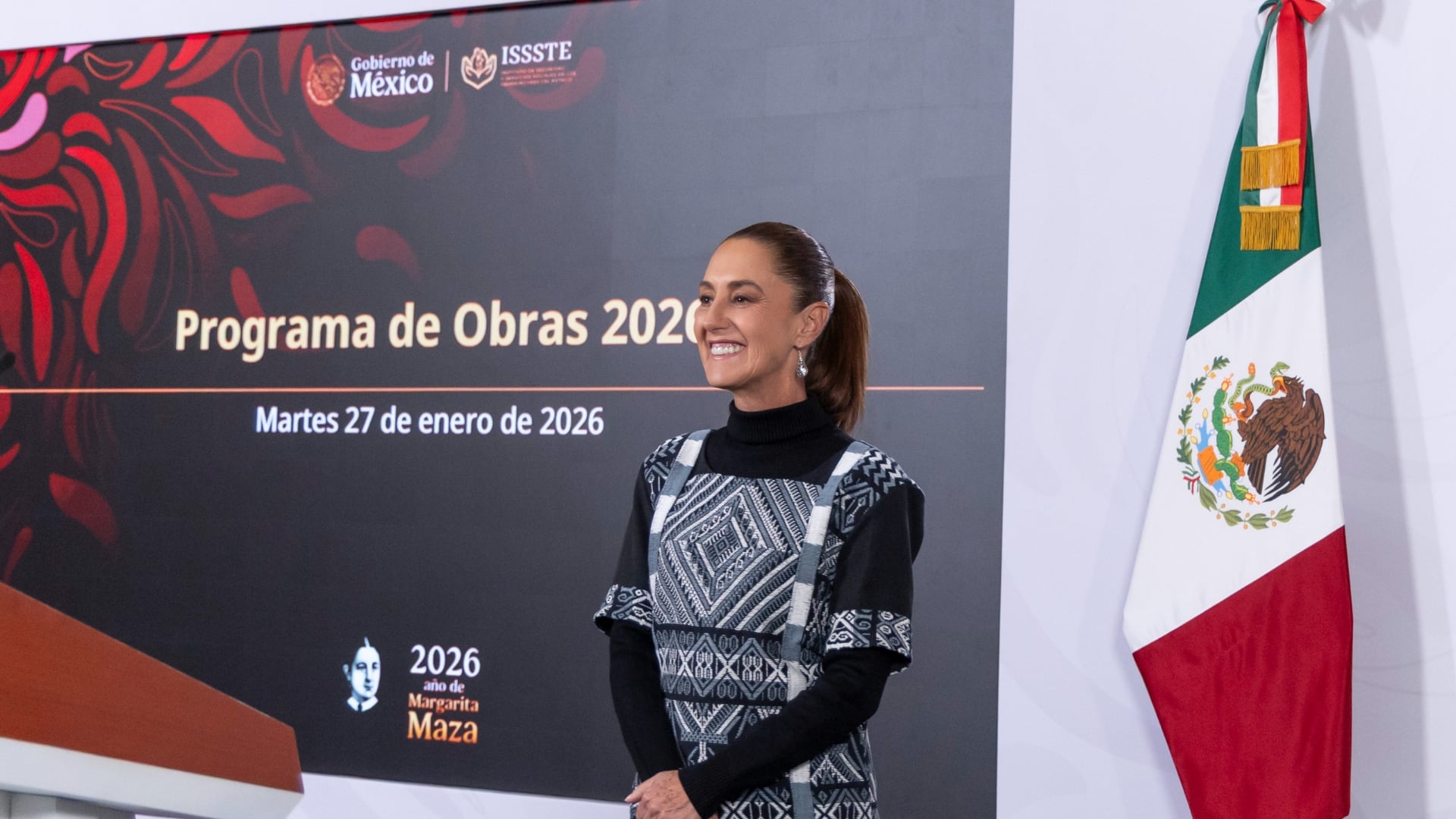 Sheinbaum indicó que la SRE analizará aceptar invitación para integrar Junta de Paz. | Presidencia