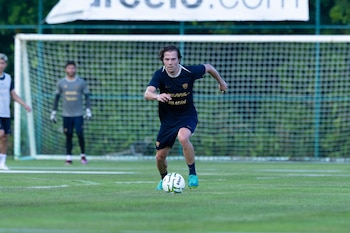 Pumas perdió por varios meses a Sebastián Córdova por una rotura de ligamento cruzado sufrida en la Leagues Cup. (X/ @PumaMX)