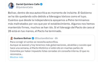 El exalcalde de Medellín, Daniel