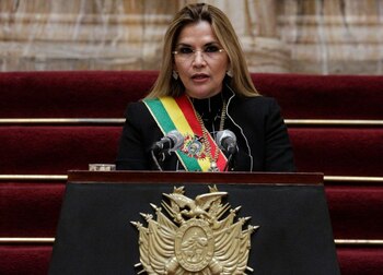 Foto de archivo. Presidenta interina