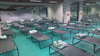 Gobierno CDMX habilita albergues para damnificados por la fuga de agua en Torres de Potrero