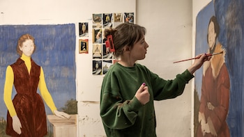 Cómo el retrato de una estrella del pop impulsó la carrera de una artista española