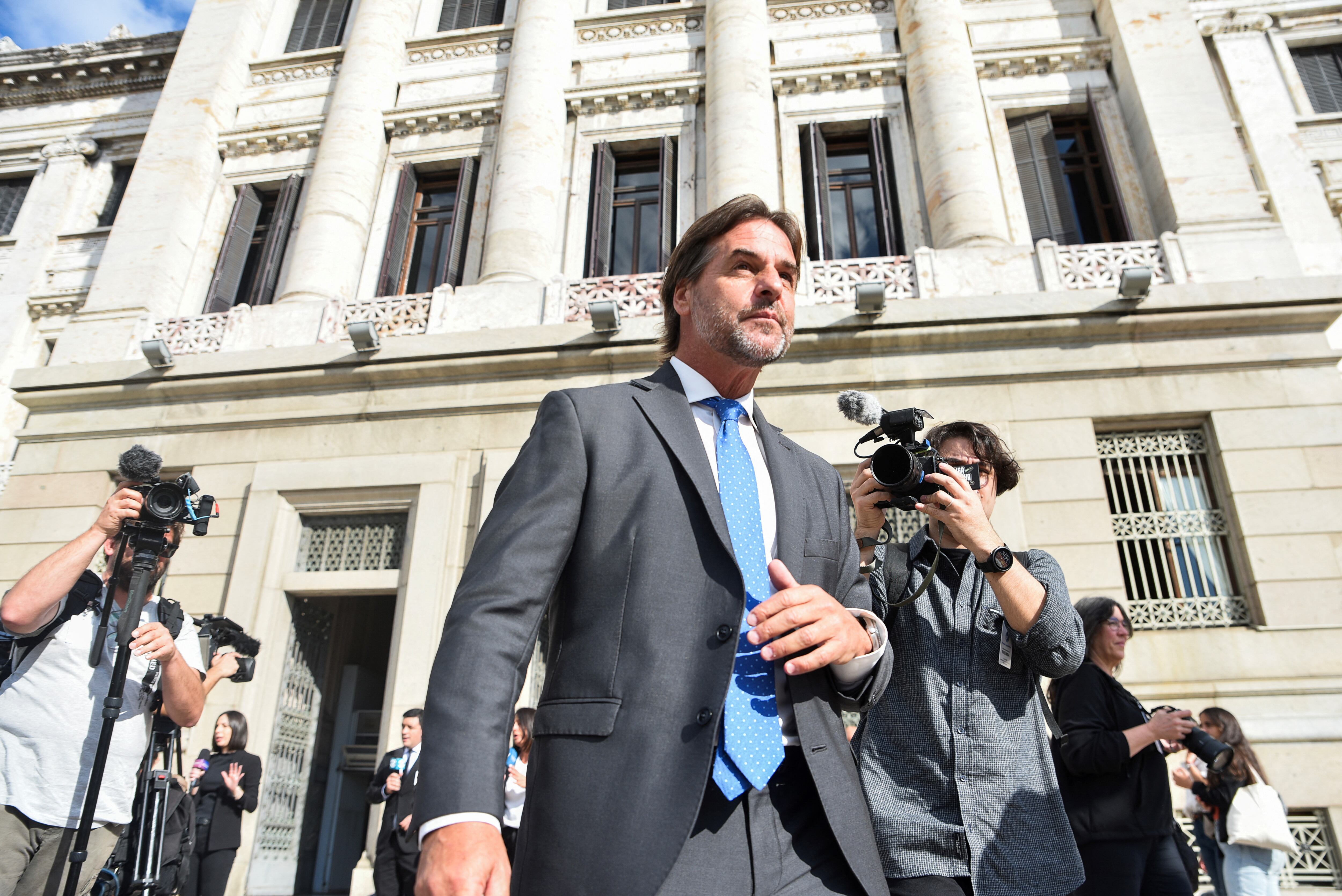 El ex presidente uruguayo Luis Lacalle Pou (REUTERS/Martin Varela Umpierrez)