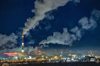 El aumento de gases de