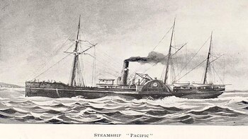 Encontraron al SS Pacific, el