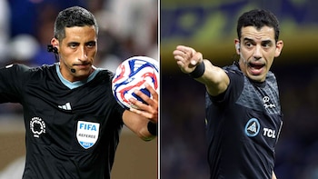 Quiénes son Yael Falcón Pérez y Leandro Rey Hilfer, los árbitros designados para la final entre River y Belgrano