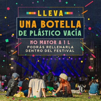 Las botellas no mayores a