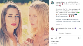 El tierno posteo de Malena