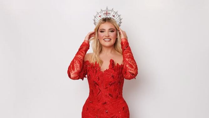 Mila Magee, Miss Inglaterra 2025. (milla.magee__/Instagram)