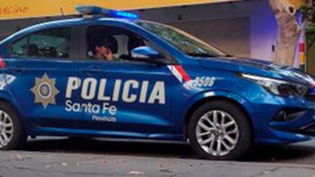 Custodia policial en el supermercado de la familia Roccuzzo atacado a balazos