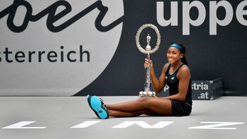Coco Gauff venció en tres