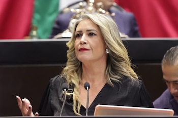 La diputada Paulina Rubio Fernández presentó una iniciativa que busca implementar medidas preventivas y sanciones ante la hipersexualización infantil. (Foto: Cámara de Diputados)