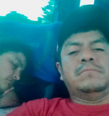 Leidy Angulo y Junior Cubas