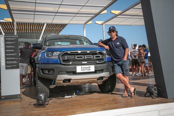 Gonzalito Rodríguez y la Ranger Raptor