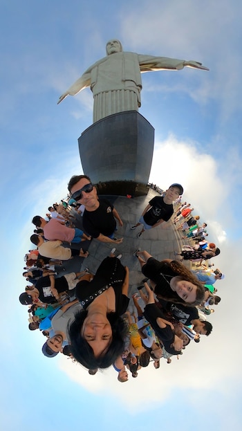 En el Cristo Redentor de