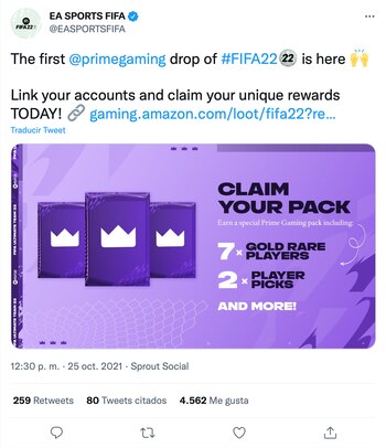 Prime Gaming ya llego a